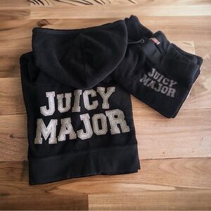 GORGEOUS RARE JUICY COUTURE TERRY CLOTH WOMEN’S TRACK SET SUMMER YR2K VINTAGE